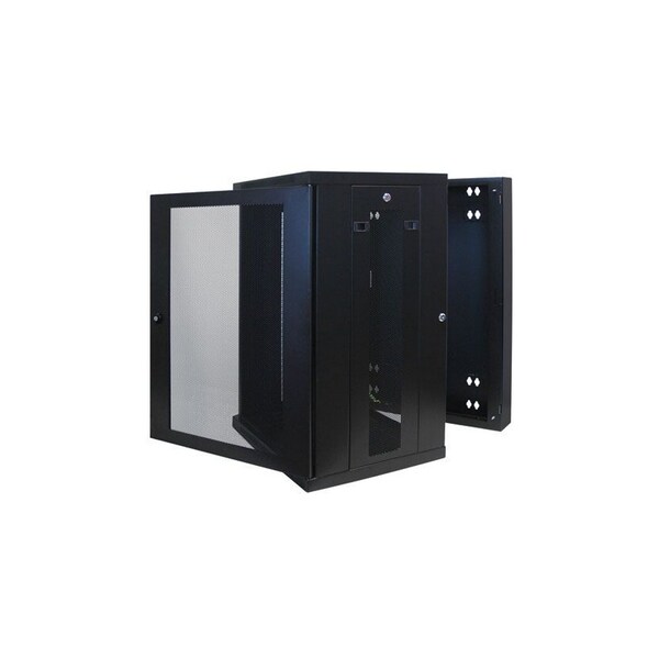 Tripp Lite SMARTRACK 18U WALLMT CABINET, ADJUSTABLE VERT. RACKMT RAILS, 452682 - main